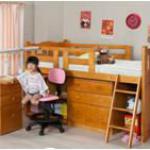 pin wooden bunk children bed