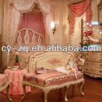 European and American style Princess Bed -Handcraft wooden bedroom furniture - Children furniture-E-002