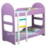 Lovely kids double deck bed QX-B6705