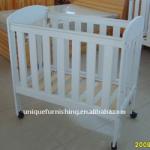 Wooden cot bed, Crib bed-UCF0085 Wooden cot bed