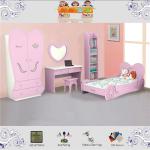 Pink princess kids combination bed(Chinese factory with bottom price)-969