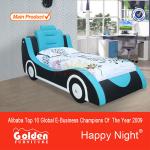 2013 Modern design blue car beds for kids (kid bed 2#)-children bed