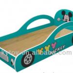Kids Wood bedroom furniture car bed for saleKY181-2