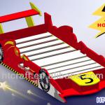 HT-BD004 2013 MOST popular cool wooden children car bed in speedy racing car shape for sale