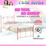 Single Girls bedroom metal wall bed-199