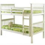 pine wooden bunk children bed