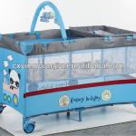 New design folding baby bed with EN716 certificate