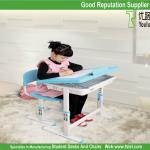 ergonomic adjustable kids furniture study table and chairs for children