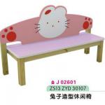kindergarten furniture cartoon bench J02601-J02601