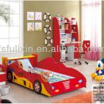 2013 Red Racing Car Bed, Kid furniture, Bedroom Set K204-K204