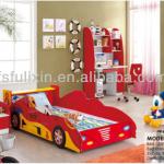 2013 Red Racing Car Bed, Kid furniture, Bedroom Set K204