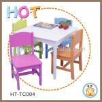 HT-TC004 Cheap Kid Table and 4 Chairs set 2013 Hot Sell-HT-TC004