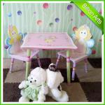 New design pink wooden kids furniture