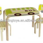 Bus Kids Table and Chair-TZ-D1294