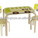 Bus Kids Table and Chair