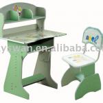 Kids Desk and Chair (2070 Apple Green)-2070