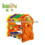 School Furniture Children Plastic Toy Storage Shelf-KXHT-097