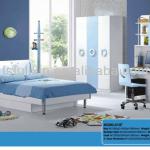 Light blue boys bedroom furniture,children bedroom suite K118