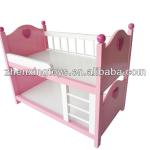 Kids Wooden Doll Bed Furniture-