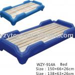 CE Plastic Kids Bed-WZY-914A