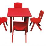 kindergarten table and chair set