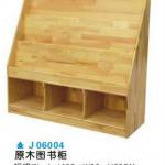 wood bookshelf for kindergarten J06004