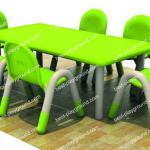 Kids furniture\ 6 children plastic table-MF094