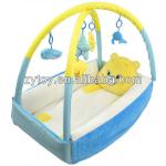 Top quality baby playpen travel cot with single toy bar and EN716 certificate