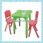 2011 table and chair plastic furniture for child-kr6004