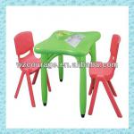 2011 table and chair plastic furniture for child