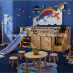 wooden children bed room furniture-SP-C102C