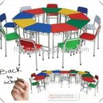 child or kids colorful splicable study table and chair