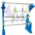 Kindergarten kids plastic towel shelf