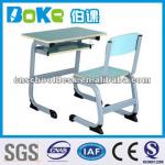 Durable single student desk and chair/school furniture