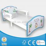 New! wooden kids single bed in bedroom furniture