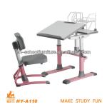 height adjustable study table kids study table chair-HY-A110