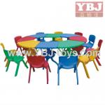 2013 hot sell kids table and chair for kindergarten set