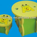 kids eva table and stool sets