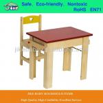 best selling Jike new design wooden learning desk and chair set kids study table