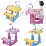 china toys educational toys Plastic kids study desk children study desk with projection children desk-ALB144532