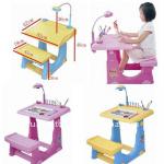 china toys educational toys Plastic kids study desk children study desk with projection children desk