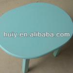 wooden painted table of children furniture