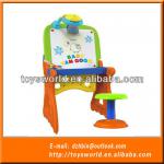 Study Table and Chair Set With Projector Drawing &amp; Writing Board Kids Baby Educational Toys