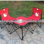 cheap kids table and chair set with a carry bag-YG-1024