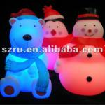 2012 silicon led cute toy for baby home decoration-led silicon kid toy