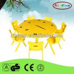 high quality plastic round tables for kids-KP301
