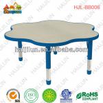 Nursery School Table And Chair,Flower Shaped Table