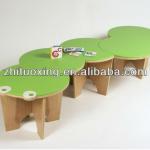 Unique shape children&#39;s preschool furniture kids table-