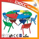 Children desk and chair/cartoon school desk,school furniture-YST- 80670