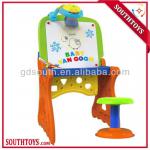 Multi-function kids learning table with projector